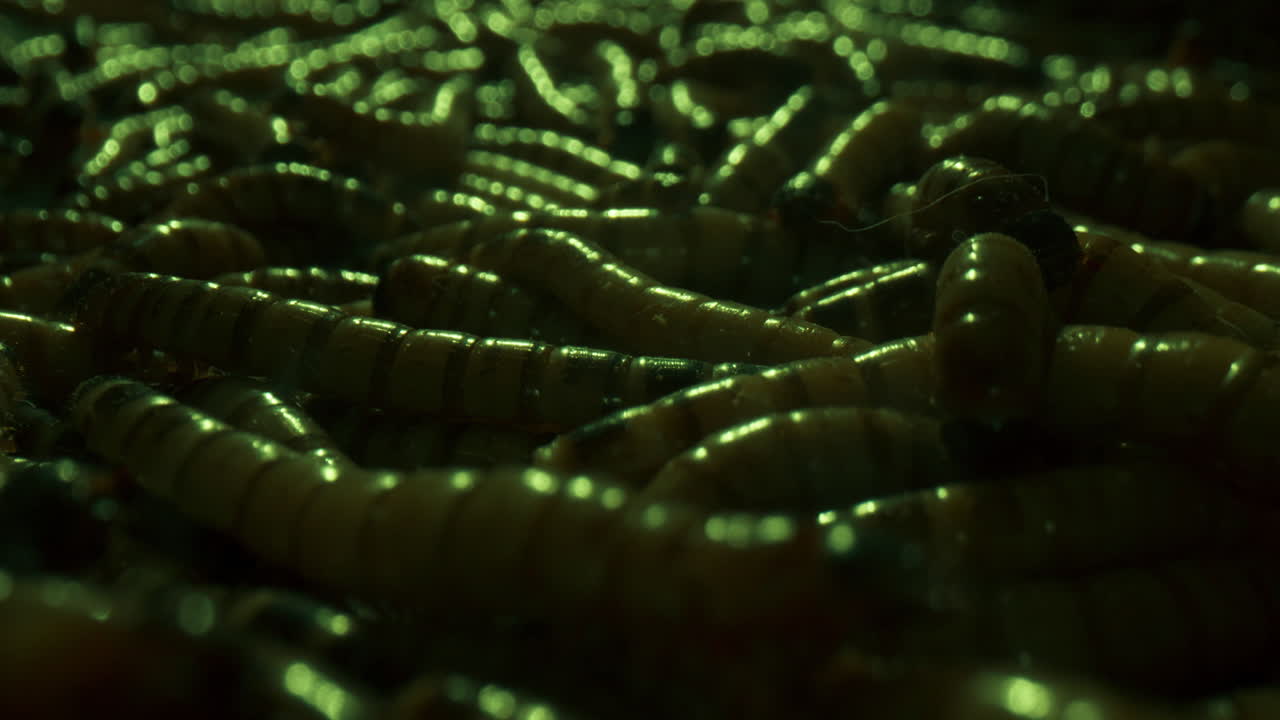 группа королевских червей, ползающих друг на друга.