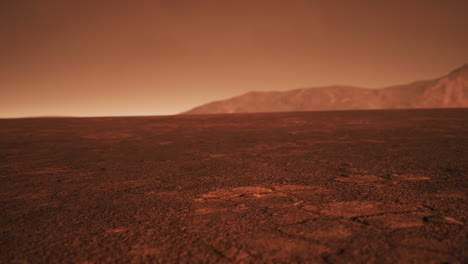 red planet mars like landscape