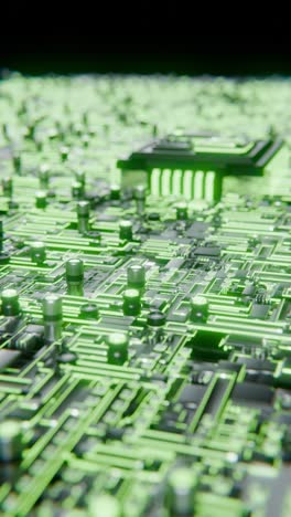 abstract circuit board design