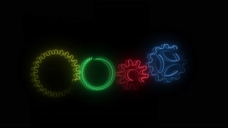 rotation spinning gears showing mechanical wheel innovation background spinning cog wheel showing