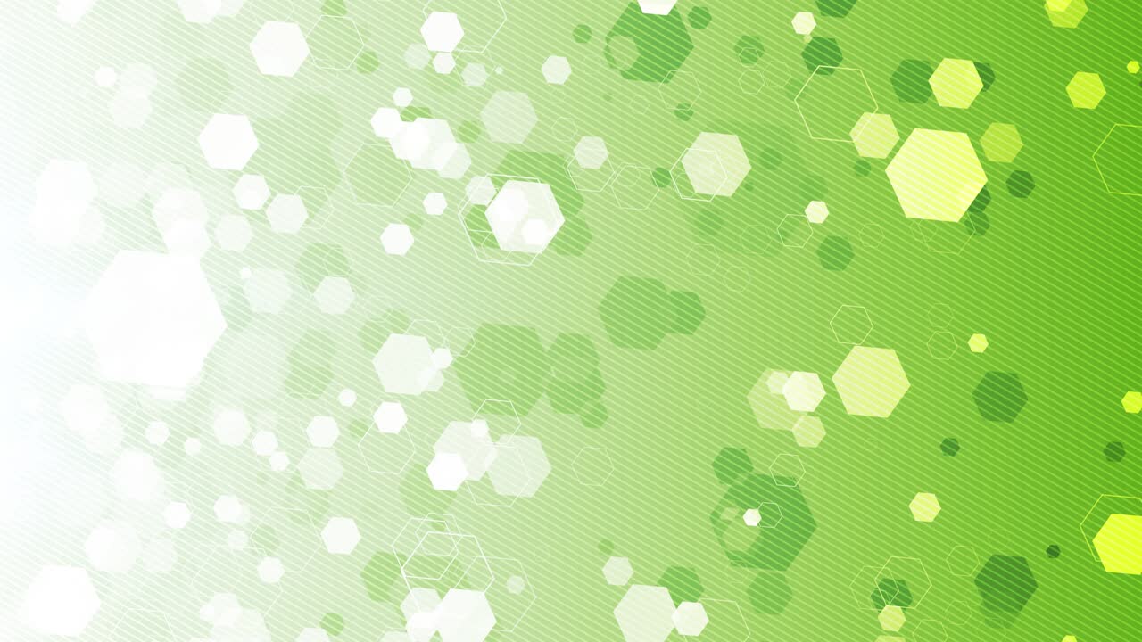 육각형 기하학 루프 애니메이션, 미래의 배경, 벌, 육각형 디지털 요소, 기술, 다각형 디자인
