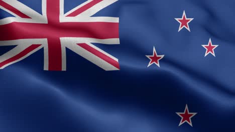 Ondeando-Lazo-4k-Bandera-Nacional-De-Nueva-Zelanda