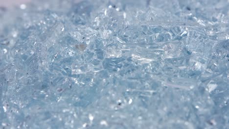 broken glass pieces close-up