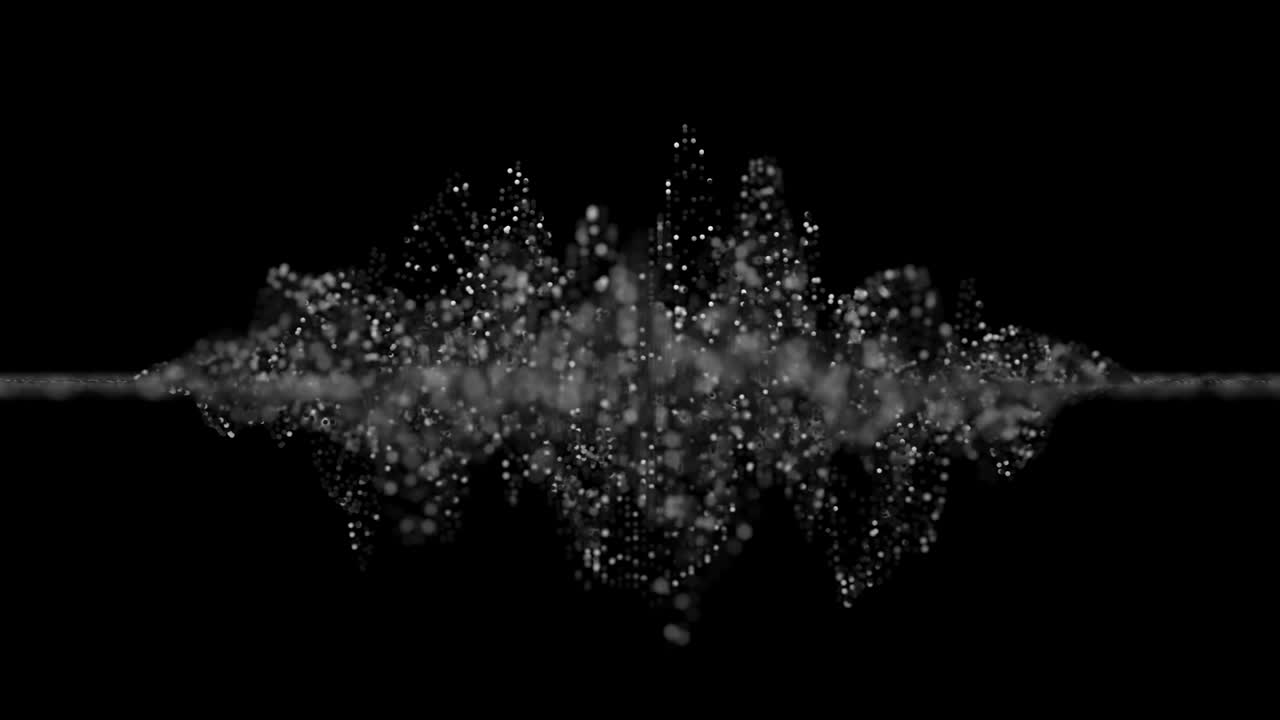 4K Abstract Neural Net Of An Artificial Intelligence.