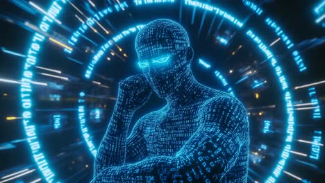 digital human in a technological environment