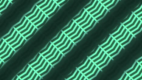 Wavy-green-zigzag-pattern