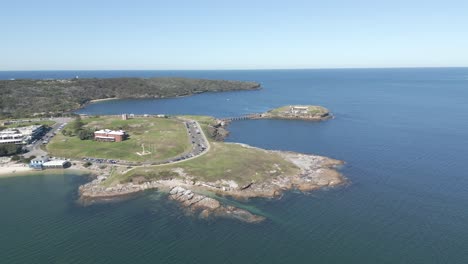 Bare-Island-La-Perouse-Im-Osten-Von-Sydney,-Australien