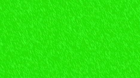 loop animation of diagonal rain particles with a windy effect over a green screen (chroma key). perfect for video compositions, storm scenes, weather effects, emergency footage, suspense scenes