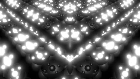 patrón de esfera brillante abstracto