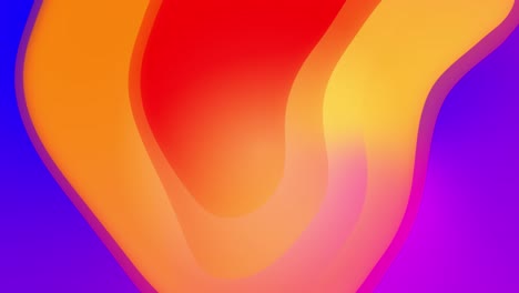 Multi colored waves iridescent geometric surface vivid abstract modern concept art holographic