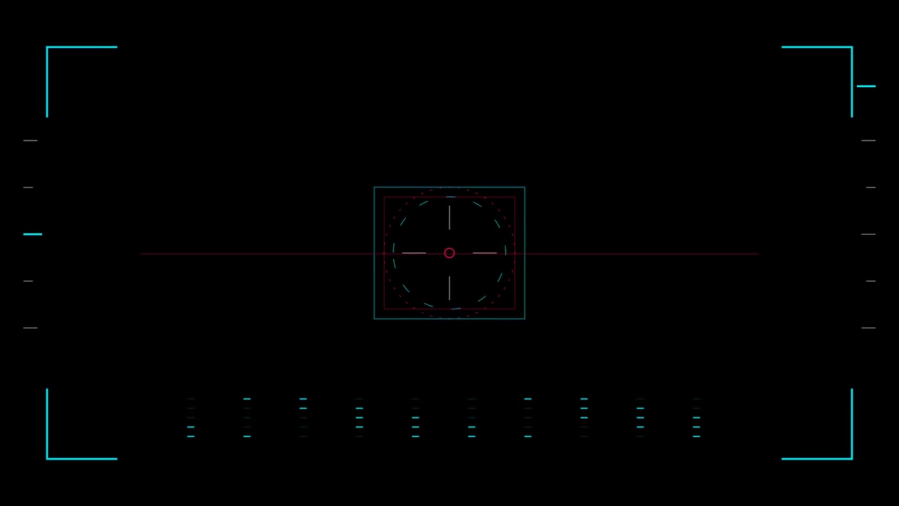 Digital Heads-Up Display Interface with Scanning Reticle