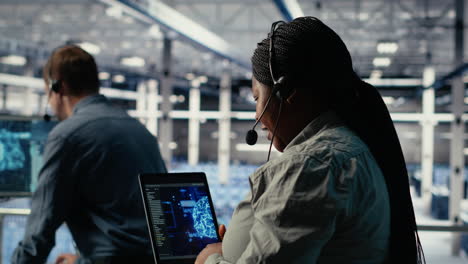 team of data center programmers using ai to help customers