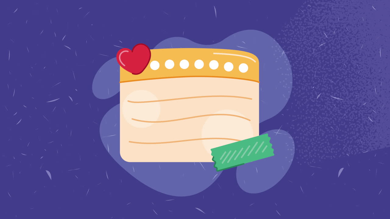 노트 페이퍼, 학교용품, 애니메이션