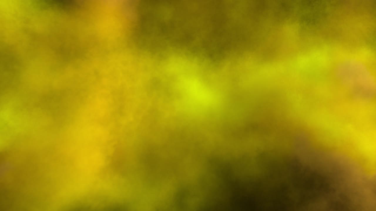 una explosión de humo de tamaño medio coloreado con rastros, se expande hacia la cámara.