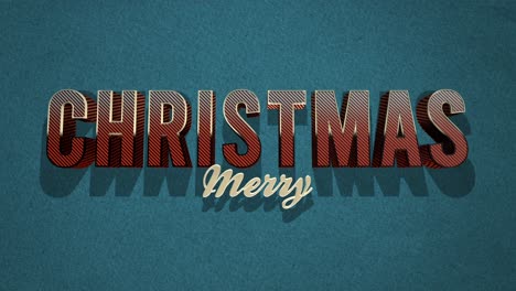 Texto-Retro-De-Feliz-Navidad-En-Una-Textura-Grunge-Verde