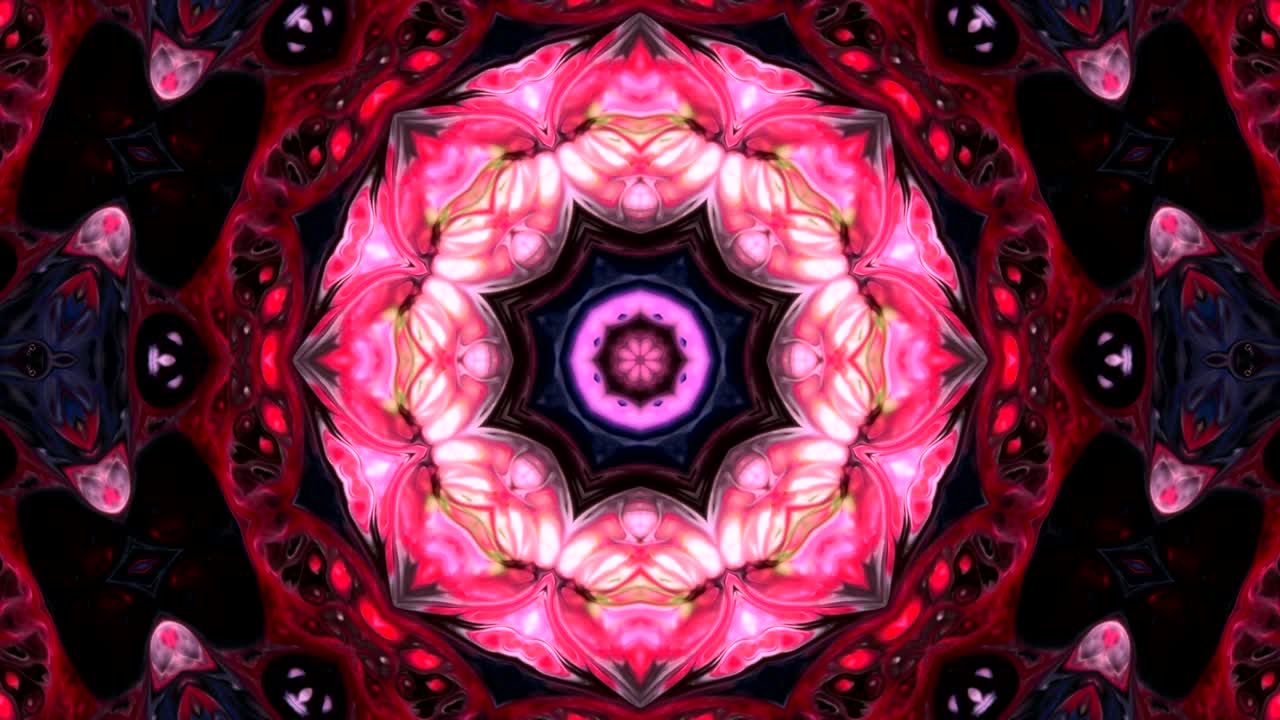 abstracto pincel tinta concepto liso patrón simétrico ornamental decorativo caleidoscopio movimiento círculo geométrico y formas de estrellas