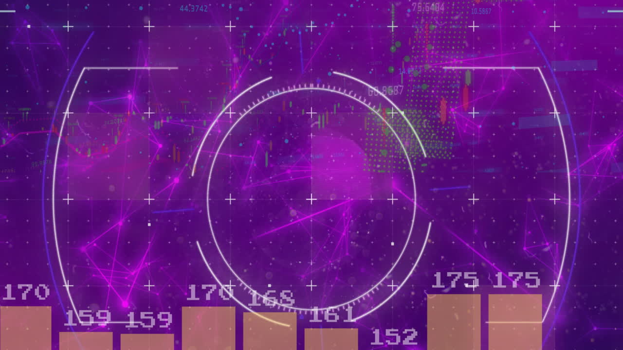 animación de las conexiones y procesamiento de datos
