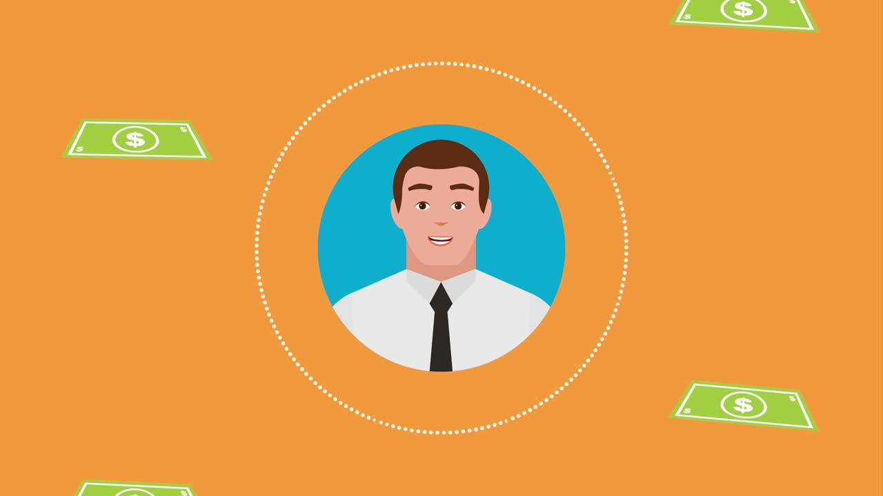 팀워크 사람들 애니메이션 hd