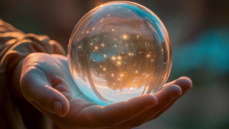 Crystal Ball in Hand