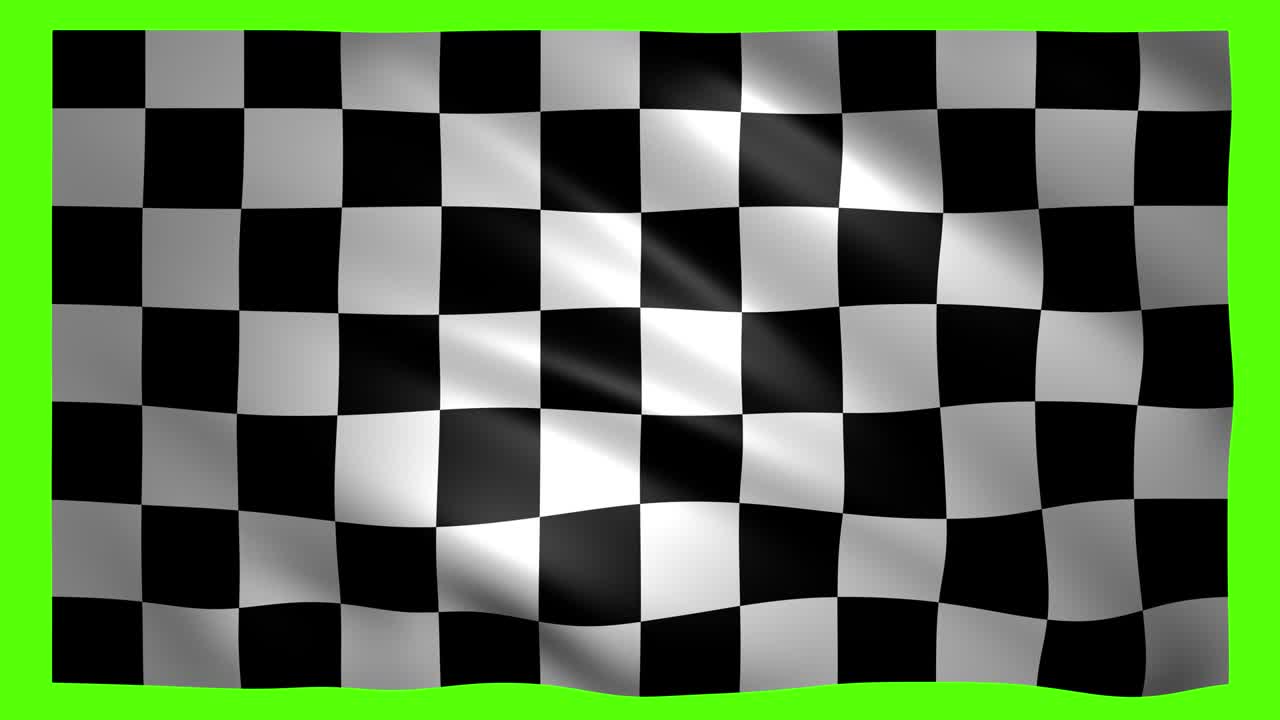 크로마 키를 위해 녹색 화면에 체커 발
