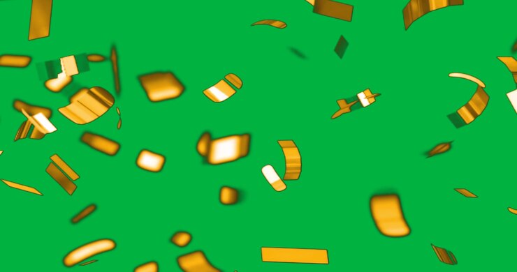 Abstract dark rectangle floating on transparent background, showing graphic design motion concept