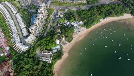 Aerial-view-of-Hong-Kong-Wu-Kai-Sha-area-with-modern-residential-building-complex