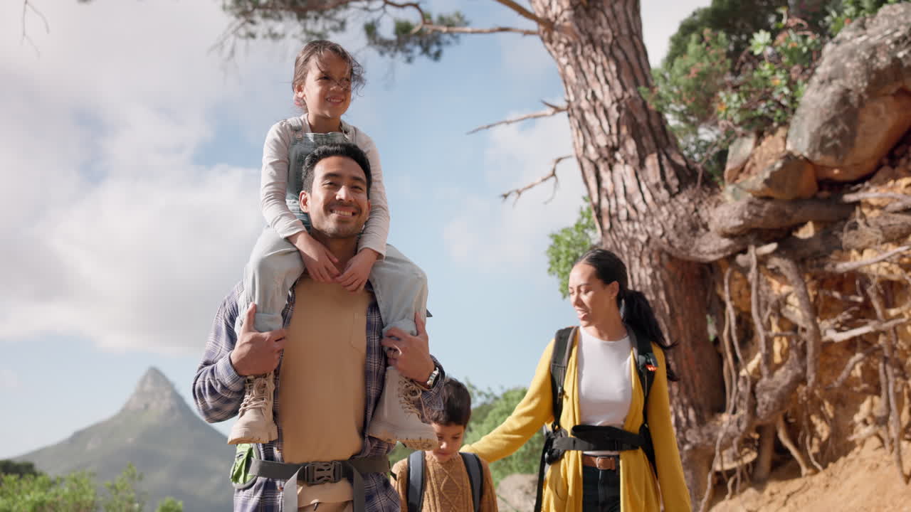 семейные походы, прогулки на природе и в лесу