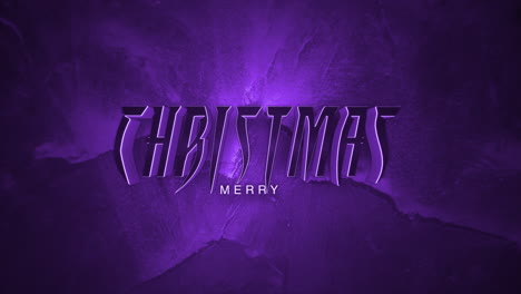 Dark-monochrome-Merry-Christmas-text-on-purple-gradient