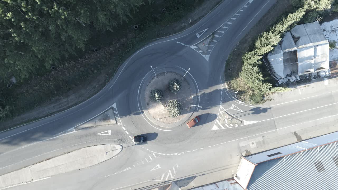 순환 교차로 에서 지상 으로 보이는 모습