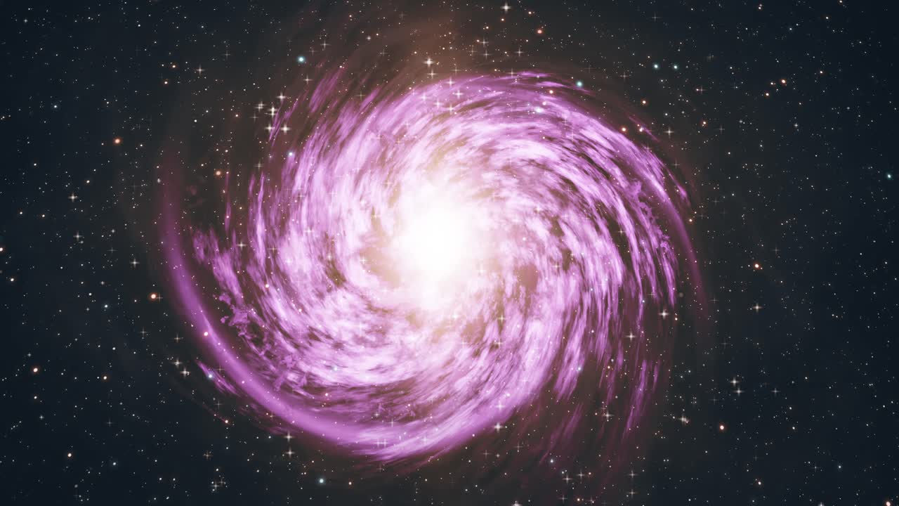 Una splendida galassia nello spazio