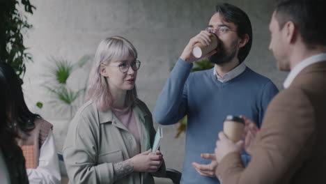 reunión de negocios
