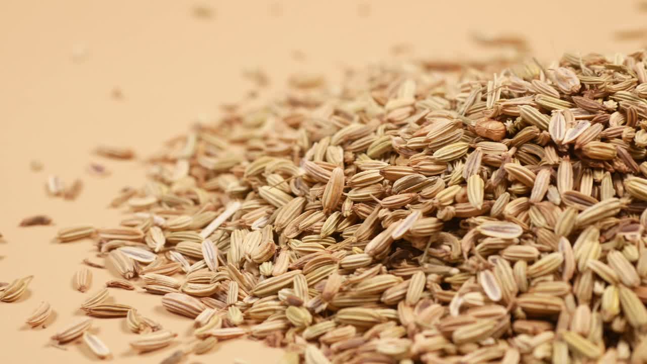 Close up of fennel seeds