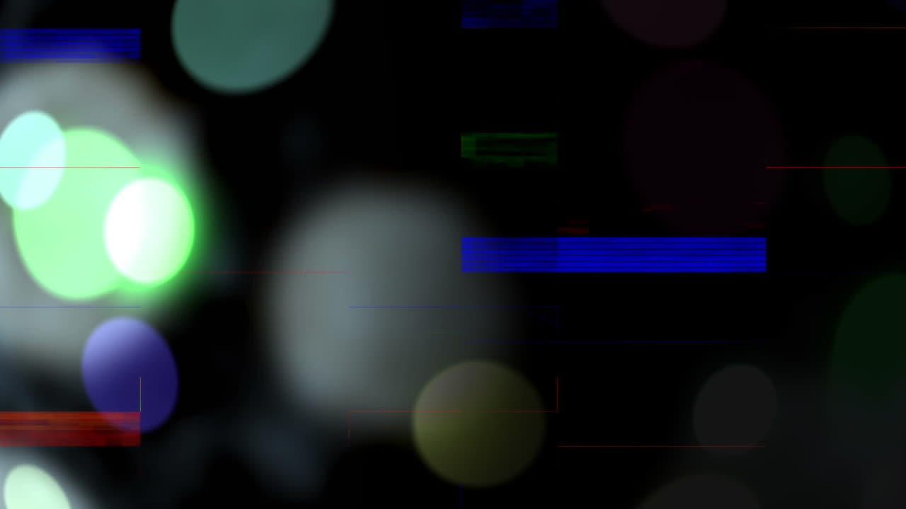 빛나는 불빛이 배경에 떨어집니다.