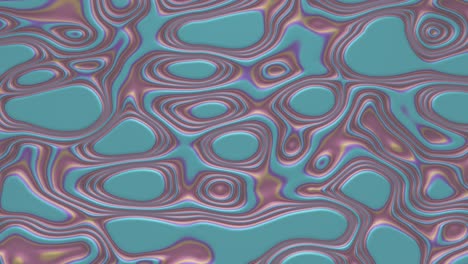 4k video animatie. golvende abstracte geanimeerde achtergrond. oneindige lus