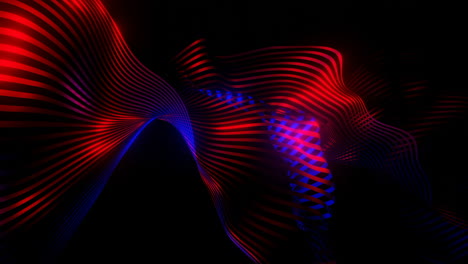 abstract glowing lines