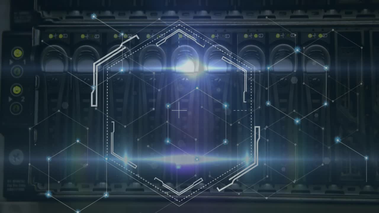 서버  ⁇  위에서 움직이는 모양의 애니메이션