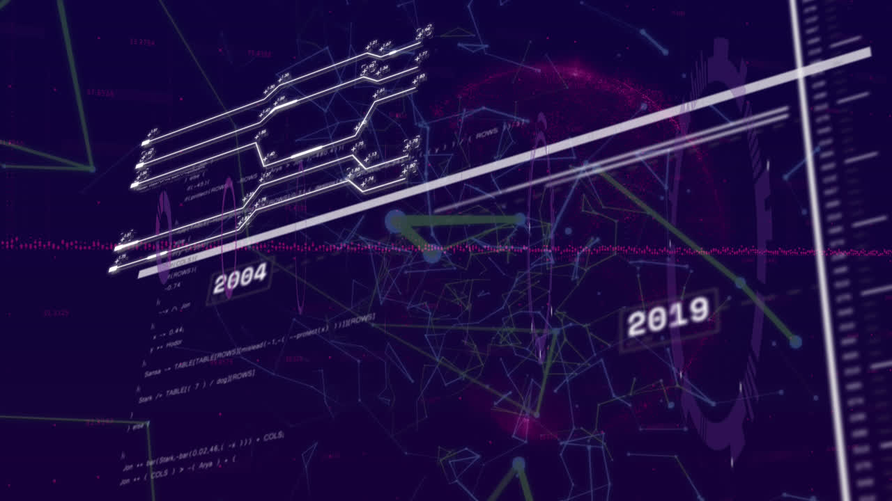 모양 위의 데이터 처리의 애니메이션