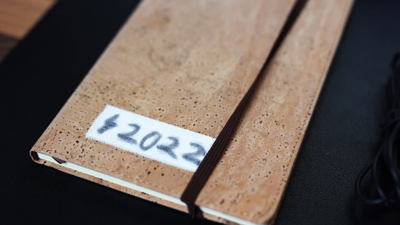 cuaderno diario 2022 listo para nuevas metas tareas resoluciones