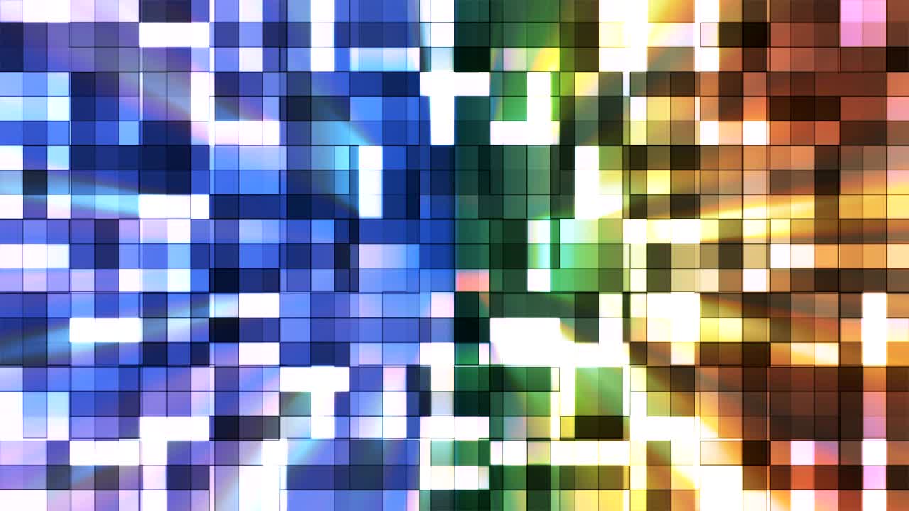 blocos de alta tecnología, multicolor, abstracto