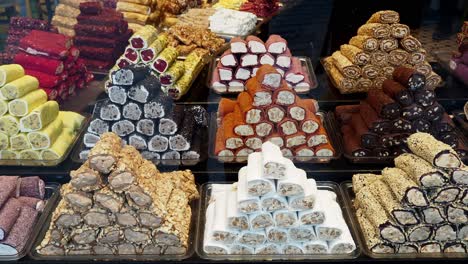 turkish delight: a colorful display of sweet delights