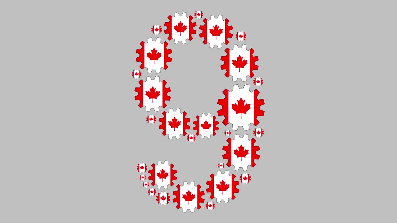 el número nueve canadiense