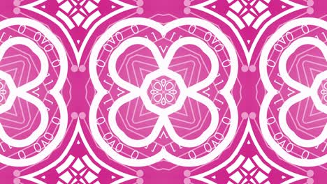 kaleidoscopio patrones de bucle sin costuras animación abstracto fondo gráfico en movimiento multicolor.