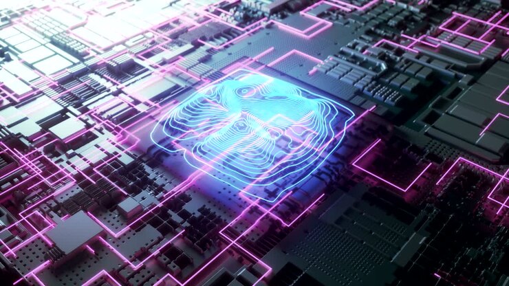 4K Futuristic CPU.