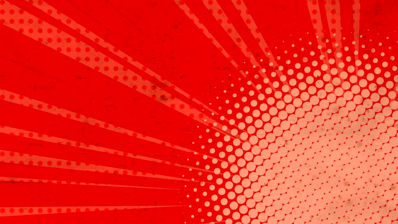 fondo de estilo cómico. fondo de dibujos animados de manga retro