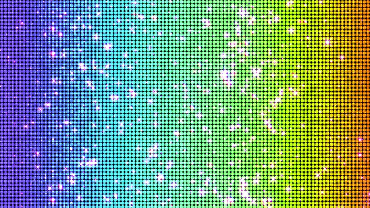 무대 반이는 led 라이트 루프 애니메이션