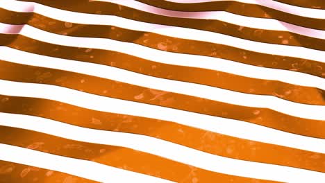 orange and white striped fabric