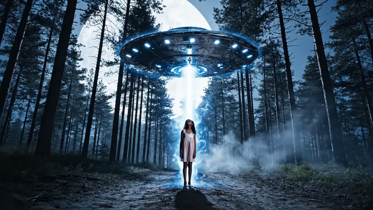 Alien Abduction in the Forest