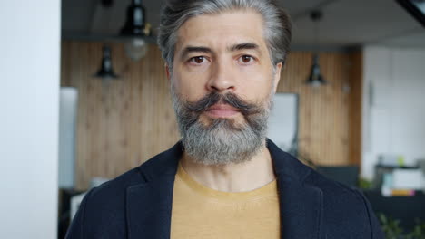 portrait of a mature business man