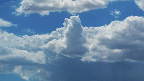 layers of clouds roll through the sky in this dynamic cloudscape time lapse