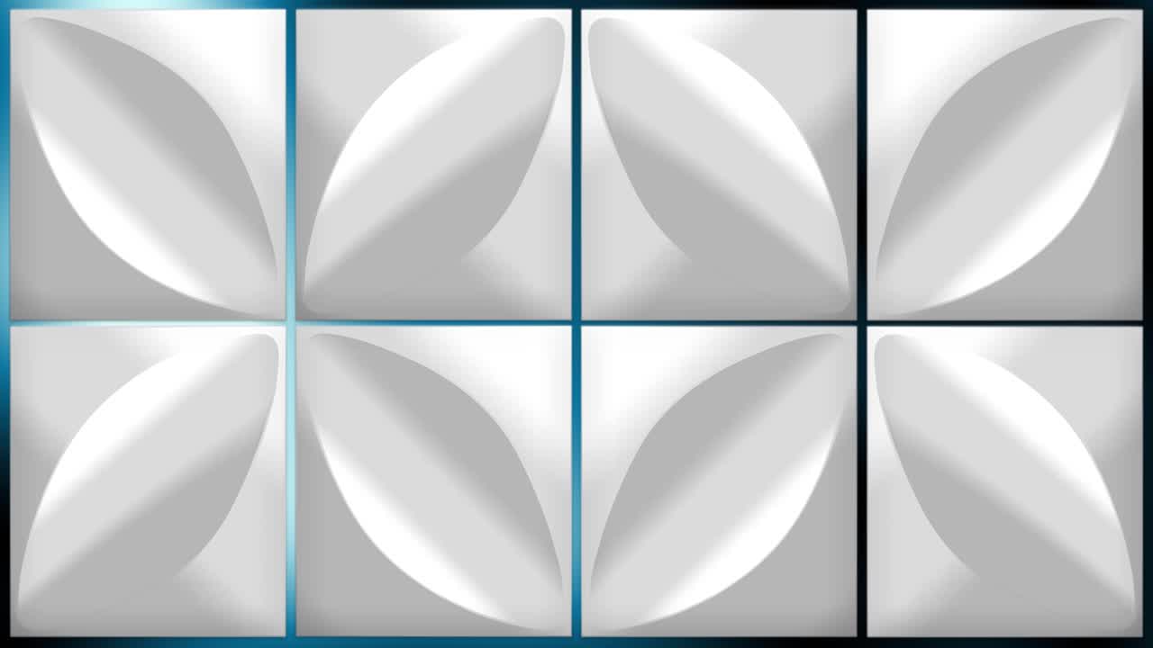 cuadrado de metal abstracto con fondo de color neón brillante variable minimalista